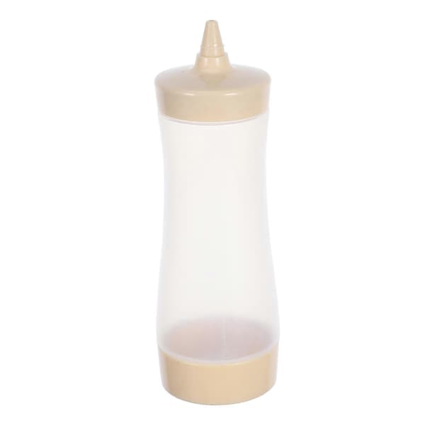 Squeeze Bottles Easy to Clean Camping Equipment 3 Pcs Beige