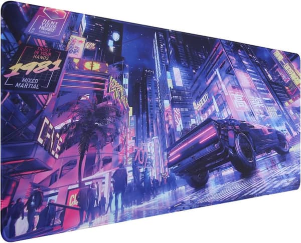 Spillemusematte, 900 x 400 mm, personlig utvidet anime-musematte, skrivebordsmatte stor størrelse