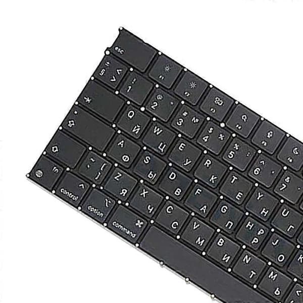 Macbook Air 15.3 M2 A2941 / Air 13.3 M2 A2681 RU-version näppäimistö