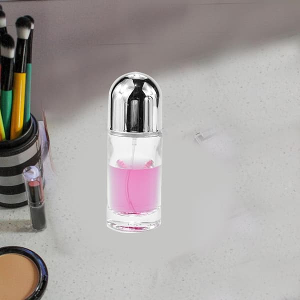 2 stk 24 ml påfyllbare glasssprayflasker for parfyme, mini reise tomme bærbare for kvinner og menn