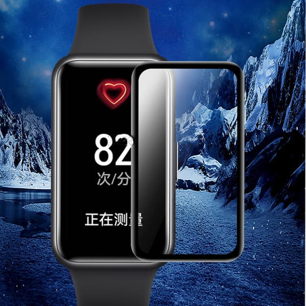 3D-kaareva näytönsuoja Huawei Honor Band 7:lle - 2 kpl
