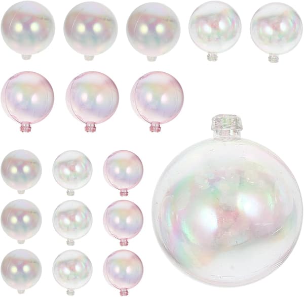 18 stk multifunksjonelle kakeballer DIY Party Cupcake Toppers Bakdekorasjonssett