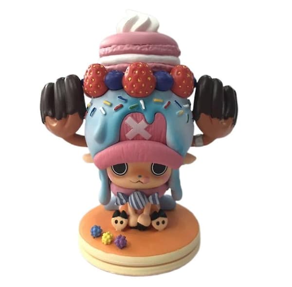 11 cm Anime Tony Tony Chopper Candy Cake Actionfigur Samlefigur Leker