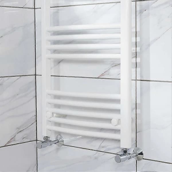 Universal Replacement Towel Rail Brackets 3 Pack Strong Steel Construction Adjustable 65mm to 82mm