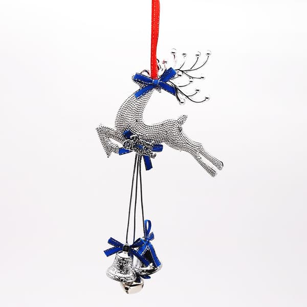 Julgransklockor Ornament 3 st Röda Julgranskulor Jul