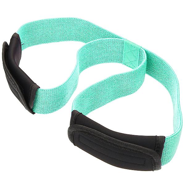 Motståndsbands Yoga Stretch Strap 8 Form Workout Band Elastiskt Träningsband Grön 57x5.3cm Green 57x5.3cm