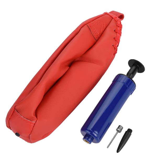 Inflatable Hanging Bag Boxing Speed Ball MMA Punching Training Equipment (Red)