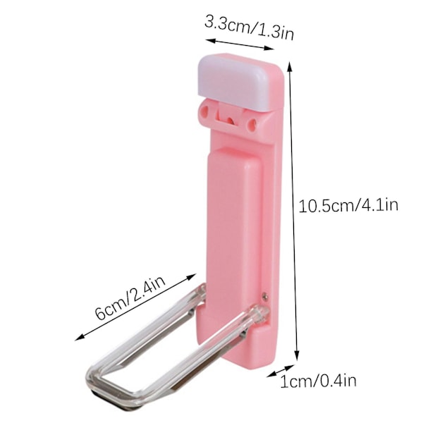 Musiknote Lampe Læselampe USB Mini Computer Lampe 4 Farvetemperatur 12 Fil Knapper Pink