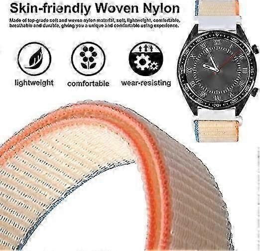 Adjustable Nylon Watch Bands, Quick Release Replacement Straps for Men and Women, Band Width
