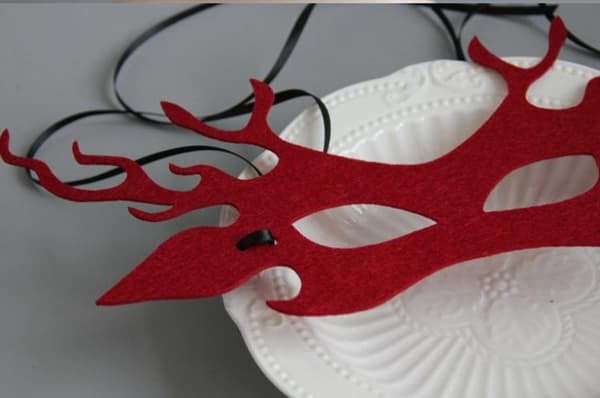 Maskerade masker for kvinner Karneval Dansefest Halvballmasker H