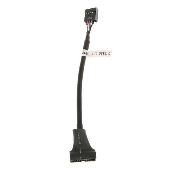 USB 3.0 20-pin til USB 2.0 Bundkort 9-pin Internt Kabel Adapter Stik