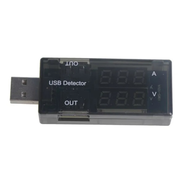 USB Meter Tester Spenning Strøm Tester Lader Doctor USB Battery Checker Voltmeter Amperemeter Multimeter USB Tester Mobil Strøm Pa