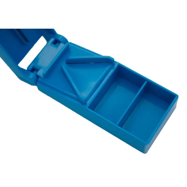 Liten pillekutter, pilledeler pillekutter for små eller store piller, kutter vitaminer tabletter, bærbar pen pilleknuser for veske