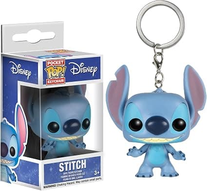 Funko Pop Stitch Starbaby Stitch spiser kontorhåndvedhæng nøglering