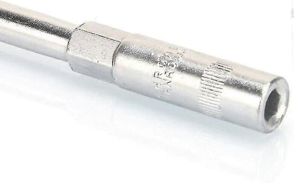 1 lang hylsenøkkel 619 mm sekskant T-form, sølv