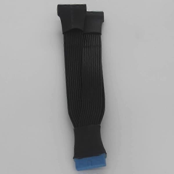 2 stk Hovedkort USB 3.0 19PIN Header 1 til 2 Forlengelsessplitterkabel, 12 cm 19-pin Intern Forlengelse)