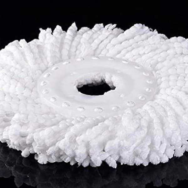 3 Erstatningsmopp Mikro-Hode Refill for 360° Magic Mop - Mikrofibererstatning - Rund Form Standard