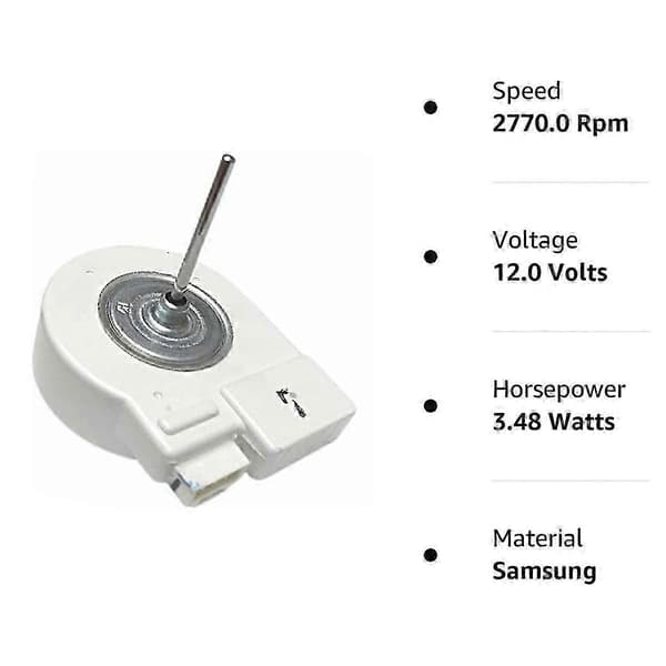 Motorviftesensor - Fordamperviftemotor for Samsung-erstatninger