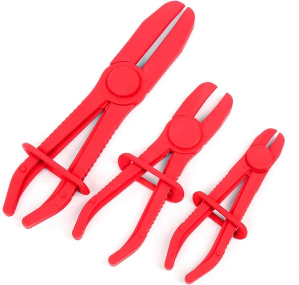 3 st Klämmor 155, 185, 255mm, miniklämmor, Slangklämma, Set av