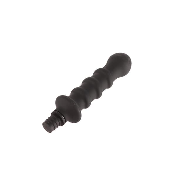 Deep Tissue Massage Head Percussion Washable Silicone Muscle Massage Replacement Head Black 0.59-0.63 Inch
