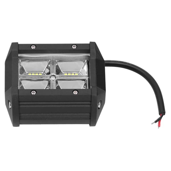 48W White LED Work Light Square Universal for Motorcycle Boat Car 12V