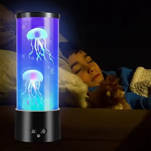 RGB Simulated Jellyfish Lamp for Aquarium - Creates a Soothing Atmosphere
