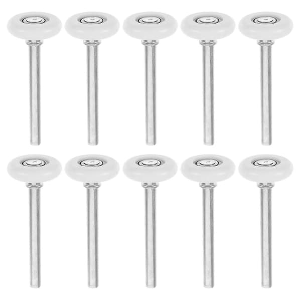 Replacement Wheels for Garage Doors Sliding Door Pulley Roller for Residential Use Smooth Operation Round 12pcs