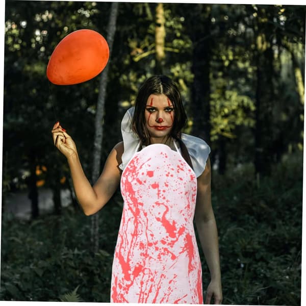3 stk Halloween-forklæder Horror Party Cosplay-forklæder til sceneindretning