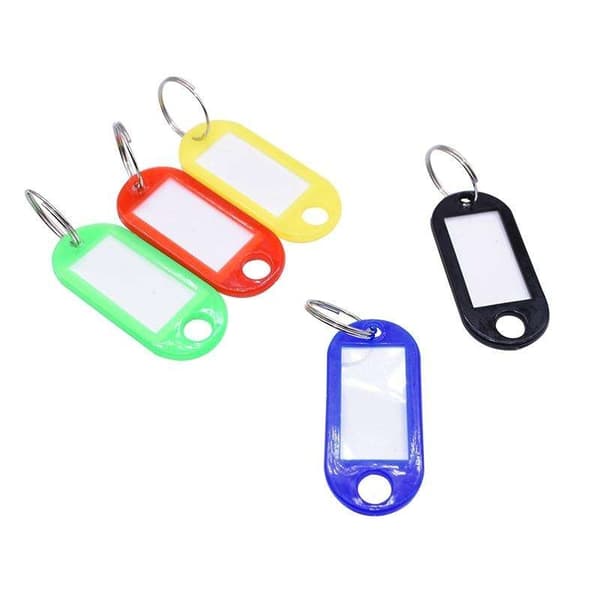 Avainnippu - Avainmerkki - 10 kpl - multifärg multicolor