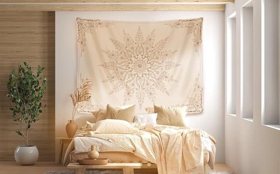 Väggbonad - Dekoration - Blommig väggbonad söt, Boho väggbonad för sovrum estetisk, Mandala vardagsrumsdekor för tonårsflickor - 180*230cm