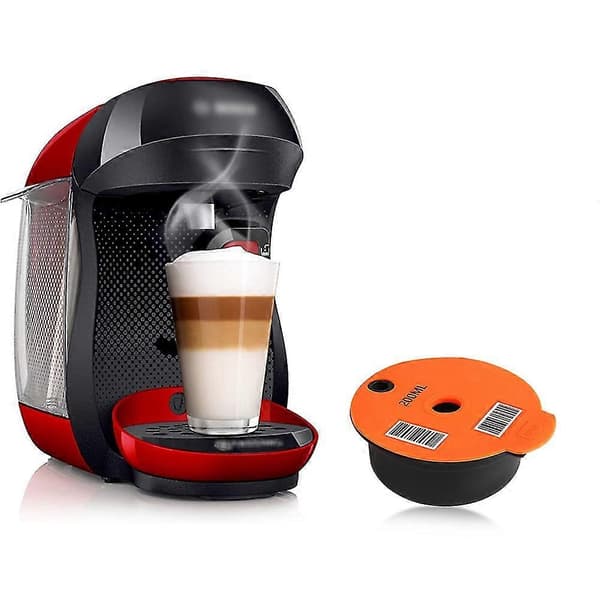 Refillable Coffee Pods for Tassimo Bosch Machine Reusable Coffee Capsule Eco-Friendly 200ml