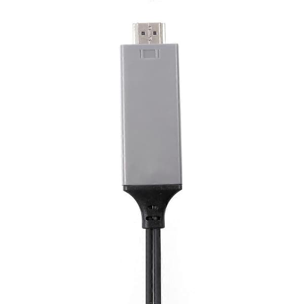 IP-330 Lightning 8Pin til HDMI HDTV Adapterkabel til iPhone 7/7Plus/6s/6s Plus/5s iPad etc. - Sort