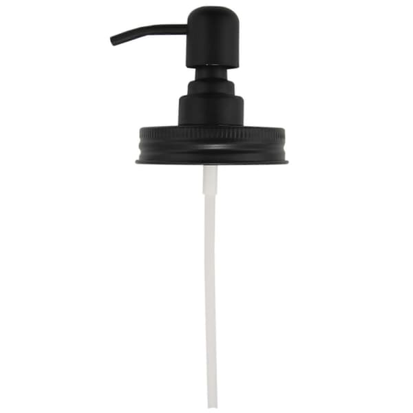 Soap Pump Lid, Rustproof Pump and Lid Replacement for Mason Jar or Other DIY Lotion Soap Dispenser