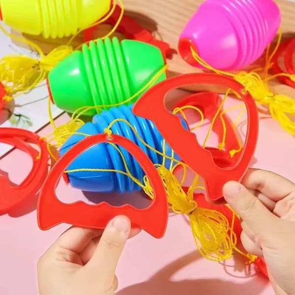 Hånddrevet tovtrækningsbold til styrketræning Grøn Trækbold Green Pull Ball