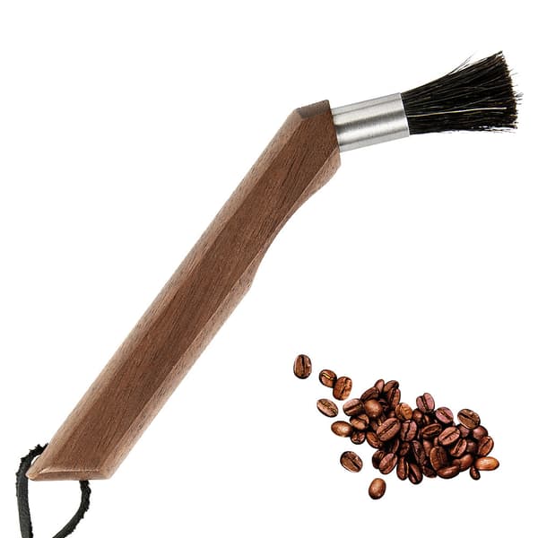 Profesjonelt kaffebørstesett (rett + bøyd) No-Loss Natura