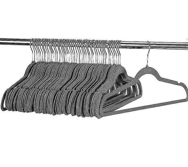 Halkfria sammetsgalgar - Kostymgalgar (10-pack)