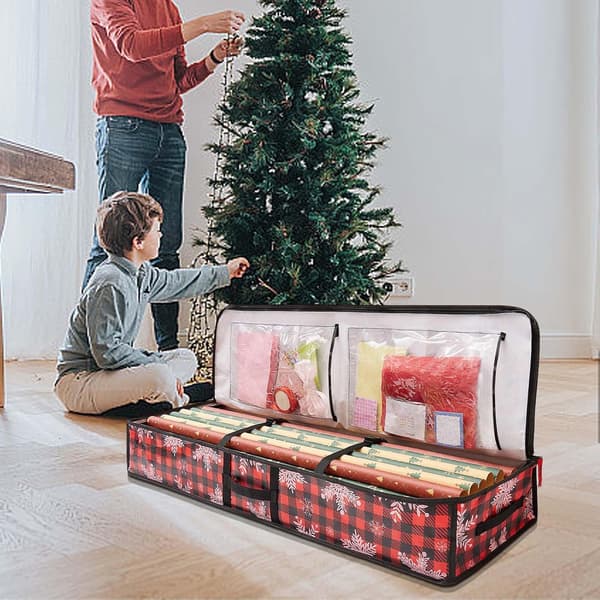 14\"x41\" Multifunksjonell Oppbevaringsorganisator (snøfnugg) snøfnugg