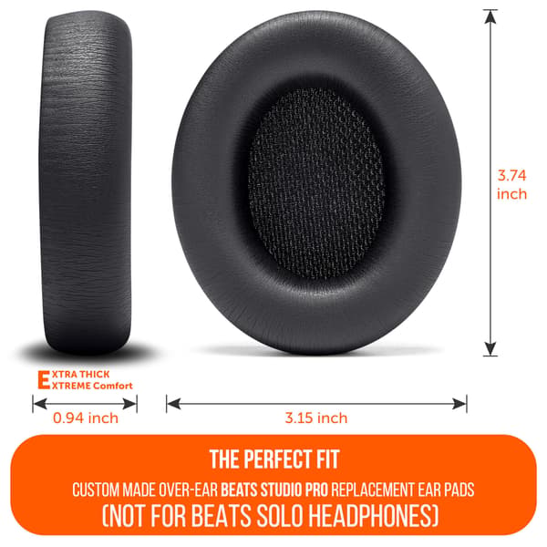 Erstatningsørepuder til Sennheiser HDR RS165 RS175 RS185 RS195 Hovedtelefoner Ørepuder
