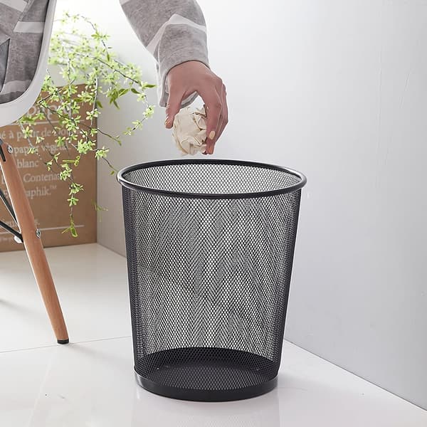 Rund Trådkurv, Tykk Rustfri Jernledning