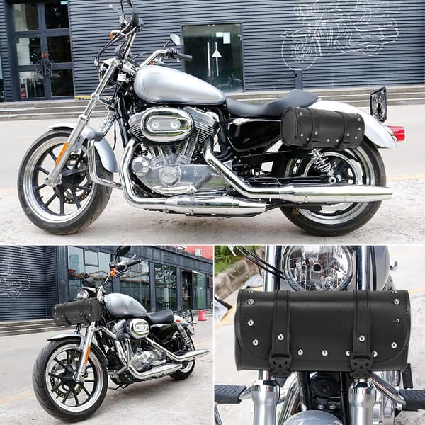 Universal Motorcycle Fork Handlebar Bag Bike Storage Bag Waterproof Bag