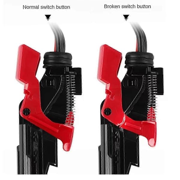 Trigger Button Replacement for V10 V11 SV12 SV14 Vacuum Cleaner ABS Red Switch Button Spare Part