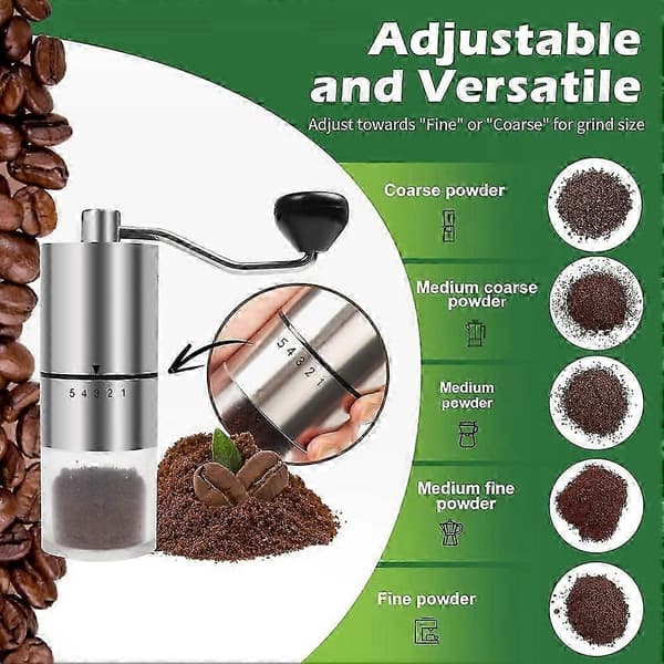 Portable Manual Coffee Grinder, User-Friendly Hand Coffee Grinder