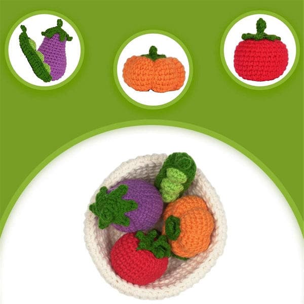 Crochet Kits for Beginners with Step-by-Step Video Guides, DIY Knitting and Crocheting Supplies, Crafts for Adults