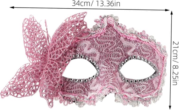 Butterfly Handheld Mask for Women Luxury Design Masquerade