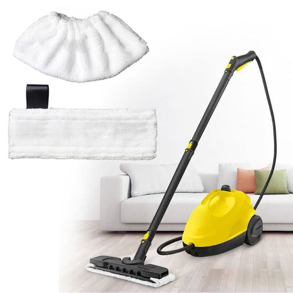 6 stk. klude, mikrofiber og tørreklud 6 klude til Karcher Steam Easy Fi