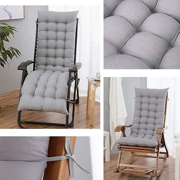 Solstolpute, Stolputer, Sitteunderlag, Klassisk Hage Patio Lenestol Tykk Stolputer Chaise Lounge Puter For Reise Ferie Hage Innendørs