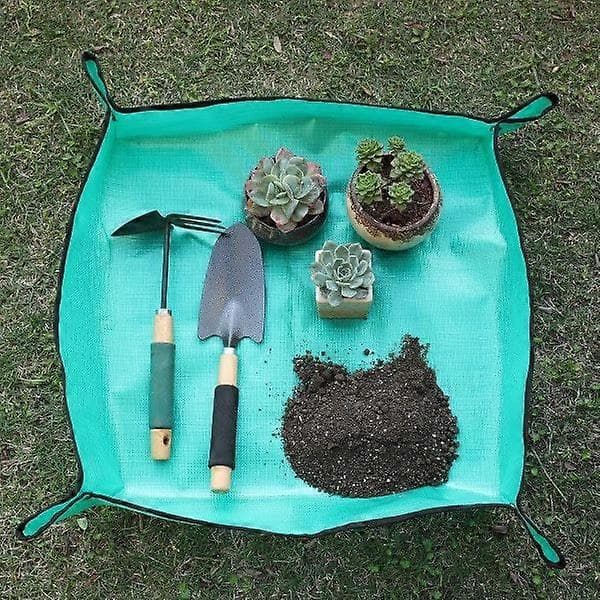 Planting Mat, Waterproof Foldable PE Indoor Garden Mat