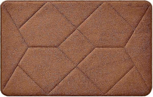 Non-slip Bathroom Mat, Super Absorbent Bathroom Mat, Breathable and Comfortable Memory Foam Bathroom Mat for Bathroom, C