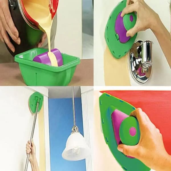 DIY Håndværktøjssæt Malerrulle Husholdningsbørste Vægdekorationsværktøj