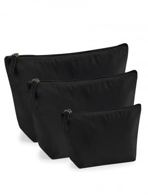 Westford Mill Organic Toiletry/Make-up Bag, Black - Small 32